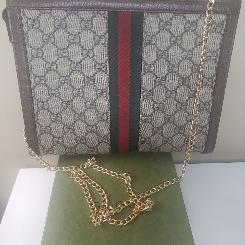 Gucci Gg Web Ophidia Bag And Gg Torchon Web Belt … - image 8